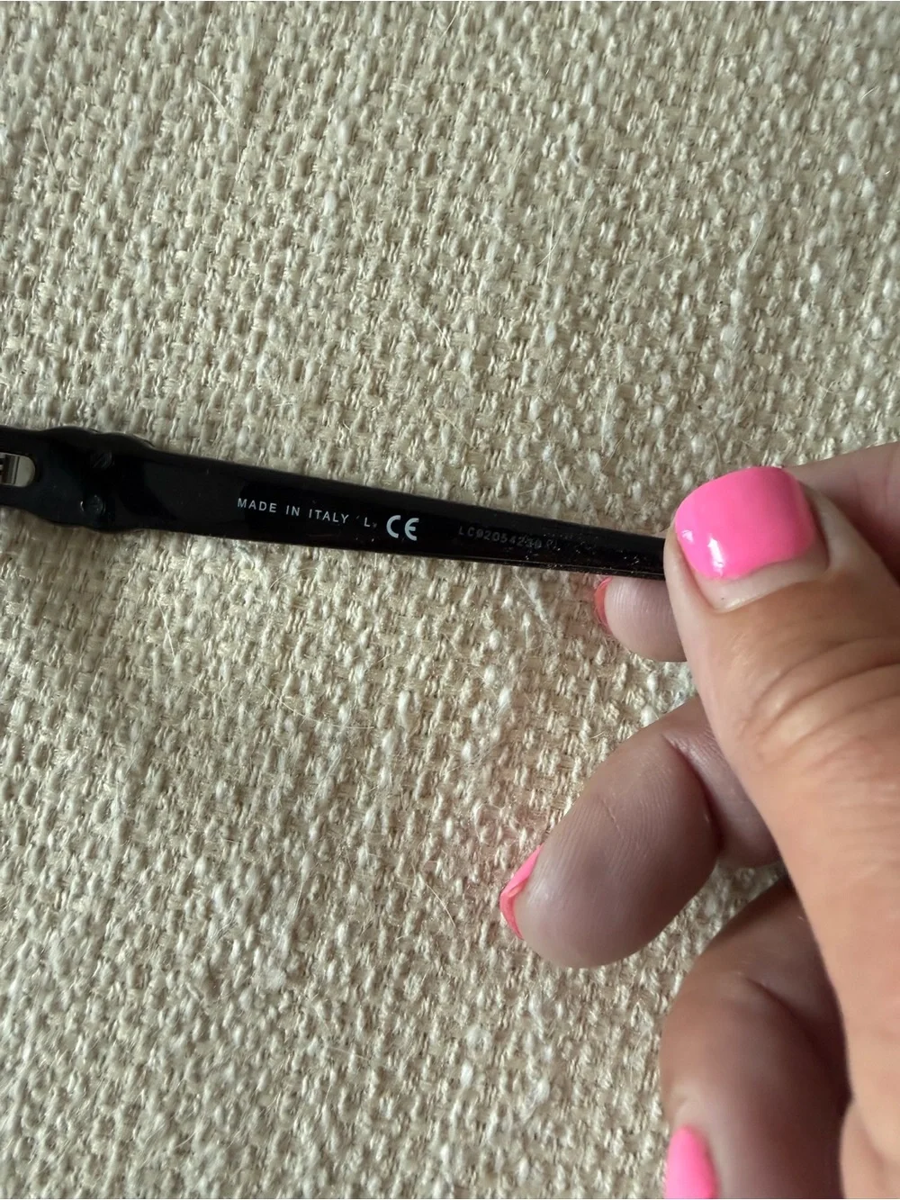 CHANEL Black Women's Cat-Eye Eyeglass Frames